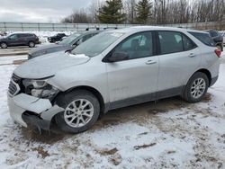 Chevrolet salvage cars for sale: 2018 Chevrolet Equinox LS