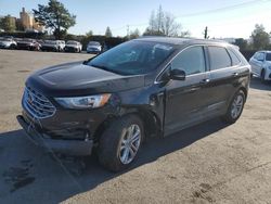 Salvage cars for sale at San Martin, CA auction: 2020 Ford Edge SEL