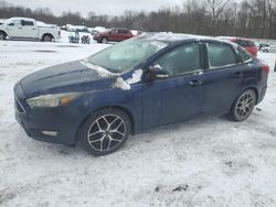 Salvage cars for sale at Ellwood City, PA auction: 2017 Ford Focus SEL