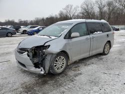 Toyota Sienna xle salvage cars for sale: 2011 Toyota Sienna XLE