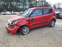 Salvage cars for sale at North Billerica, MA auction: 2013 KIA Soul +