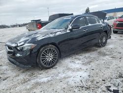 Salvage cars for sale at Woodhaven, MI auction: 2024 Mercedes-Benz C 300 4matic