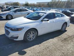 Salvage cars for sale at Las Vegas, NV auction: 2022 Chevrolet Malibu LT