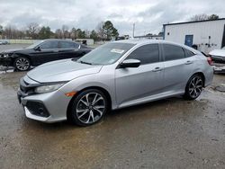 Salvage cars for sale at Shreveport, LA auction: 2017 Honda Civic SI