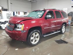 Chevrolet salvage cars for sale: 2010 Chevrolet Tahoe K1500 LTZ