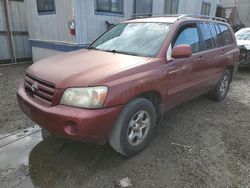 Toyota Highlander Vehiculos salvage en venta: 2005 Toyota Highlander