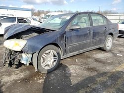 Chevrolet salvage cars for sale: 2007 Chevrolet Malibu LS