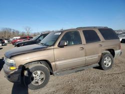 2003 Chevrolet Tahoe K1500 en venta en Des Moines, IA