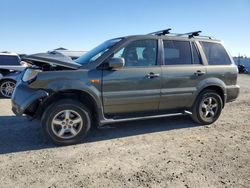 Salvage cars for sale at Antelope, CA auction: 2006 Honda Pilot EX