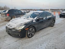 Carros salvage a la venta en subasta: 2018 Honda Civic EX