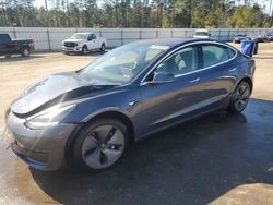 Salvage cars for sale from Copart Harleyville, SC: 2019 Tesla Model 3