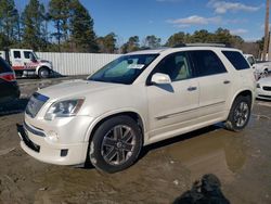 GMC salvage cars for sale: 2012 GMC Acadia Denali