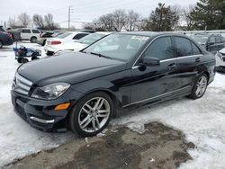 Mercedes-Benz Vehiculos salvage en venta: 2012 Mercedes-Benz C 300 4matic