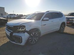 Salvage cars for sale at Tucson, AZ auction: 2022 Volkswagen Atlas SEL Premium R-Line