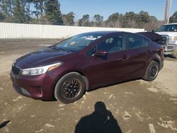 Salvage cars for sale at Seaford, DE auction: 2017 KIA Forte LX