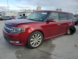 Salvage cars for sale at New Orleans, LA auction: 2016 Ford Flex Limited