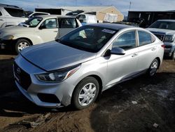 Salvage cars for sale at Brighton, CO auction: 2018 Hyundai Accent SE