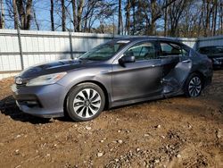 Salvage cars for sale at Austell, GA auction: 2017 Honda Accord Touring Hybrid