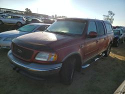 Salvage cars for sale at American Canyon, CA auction: 2002 Ford F150 Supercrew