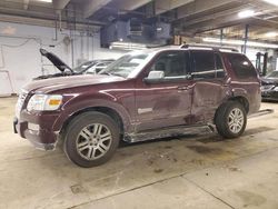 Salvage cars for sale at Wheeling, IL auction: 2007 Ford Explorer Limited