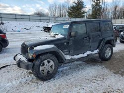 2013 Jeep Wrangler Unlimited Sahara en venta en Davison, MI