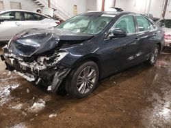 Toyota salvage cars for sale: 2017 Toyota Camry LE