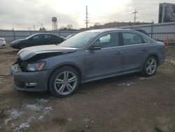 Salvage cars for sale at Chicago Heights, IL auction: 2014 Volkswagen Passat SEL