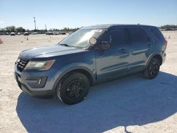 Ford salvage cars for sale: 2016 Ford Explorer Police Interceptor