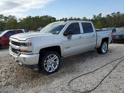 Salvage cars for sale at Houston, TX auction: 2018 Chevrolet Silverado K1500 LT