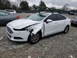 Salvage Cars with No Bids Yet For Sale at auction: 2015 Ford Fusion S