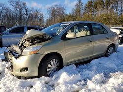 Salvage cars for sale at Waldorf, MD auction: 2007 Toyota Yaris