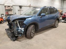 Salvage cars for sale at Milwaukee, WI auction: 2023 Subaru Forester Premium