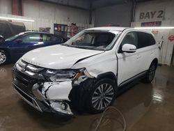 Salvage cars for sale at Elgin, IL auction: 2019 Mitsubishi Outlander SE