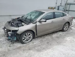 Chevrolet Malibu lt Vehiculos salvage en venta: 2022 Chevrolet Malibu LT