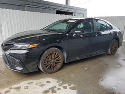 Salvage cars for sale at West Palm Beach, FL auction: 2022 Toyota Camry SE