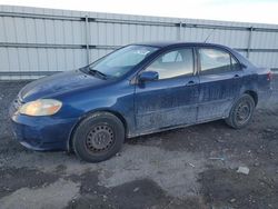 Toyota Vehiculos salvage en venta: 2003 Toyota Corolla CE