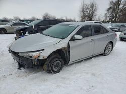 Salvage cars for sale at auction: 2017 Toyota Camry LE