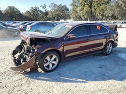 Salvage cars for sale at Ocala, FL auction: 2013 Volkswagen Passat SE