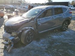 Salvage cars for sale at Hampton, VA auction: 2017 Honda CR-V Touring