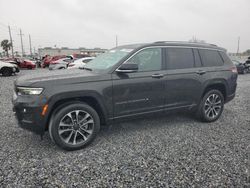 Jeep salvage cars for sale: 2022 Jeep Grand Cherokee L Overland