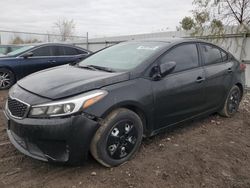 KIA salvage cars for sale: 2017 KIA Forte LX