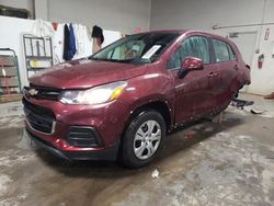 Salvage cars for sale at Elgin, IL auction: 2017 Chevrolet Trax LS