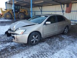 Salvage cars for sale at Colorado Springs, CO auction: 2005 Honda Accord EX