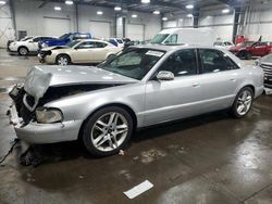 Salvage cars for sale at Ham Lake, MN auction: 2001 Audi S8 Quattro