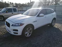 Salvage cars for sale at Ellenwood, GA auction: 2017 Jaguar F-PACE Premium