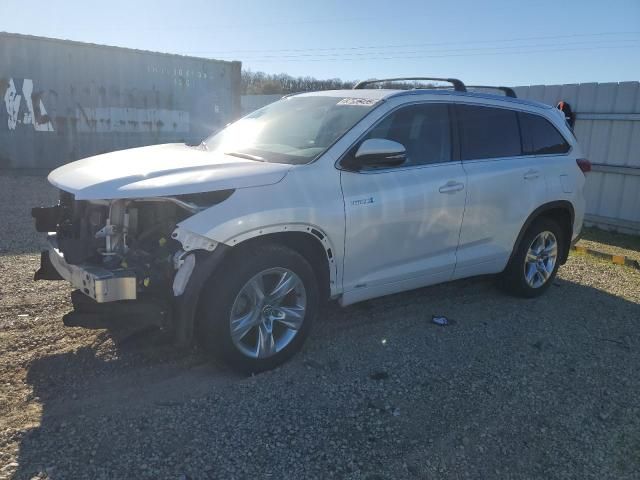 2018 Toyota Highlander Hybrid Limited