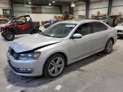 Salvage cars for sale at Greenwood, NE auction: 2014 Volkswagen Passat SE