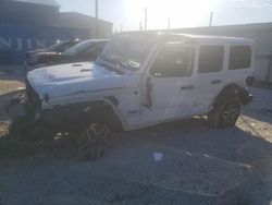 Salvage SUVs for sale at auction: 2025 Jeep Wrangler Sahara