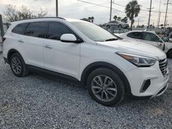 Salvage cars for sale from Copart Riverview, FL: 2017 Hyundai Santa FE SE