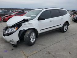 Carros salvage a la venta en subasta: 2016 Chevrolet Traverse LS